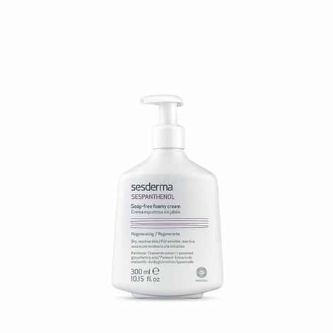 Sesderma Sespanthenol Soap-free Cream Puhastav Vaht Tundlikule ja Kahjustatud Nahale