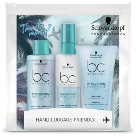 Schwarzkopf Professional Bonacure Hyaluronic Moisture Kick Travel Kit