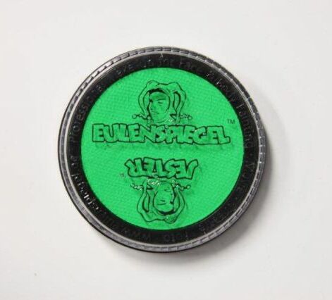 UV Vesivärvid, Blacklight  effekt kehamaalingud - Neon Grün, Neoon Roheline UV - 20ml.(30g)