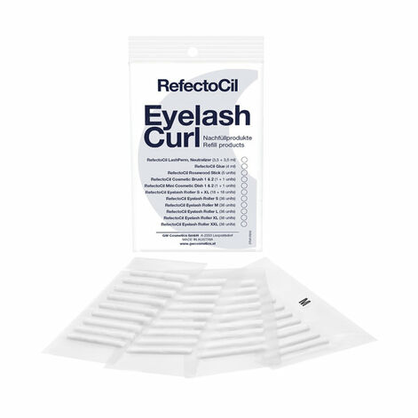 RefectoCil Eyelash Curl Refill Rollers Keemilise koolutamise rullid