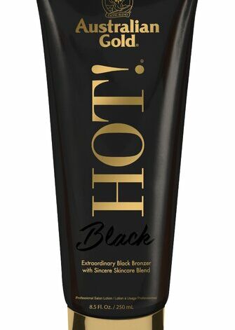 Australian Gold HOT! Black Tanning cream with DHA bronzers