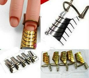 Reusable template, nail form