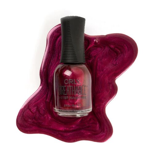 Orly Breathable Treatment + Color Don't Take Me For Garnet Nagu laka