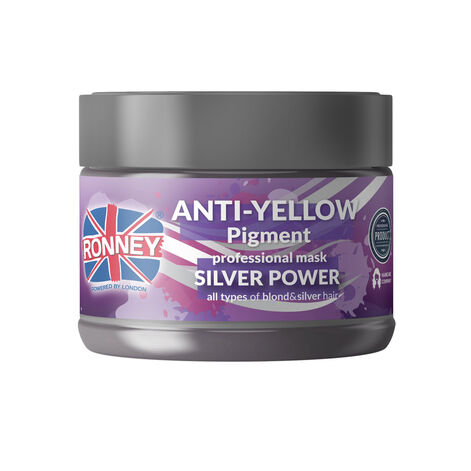 Ronney Silver Power Mask For Blonde Hair, Naamio vaaleille hiuksille