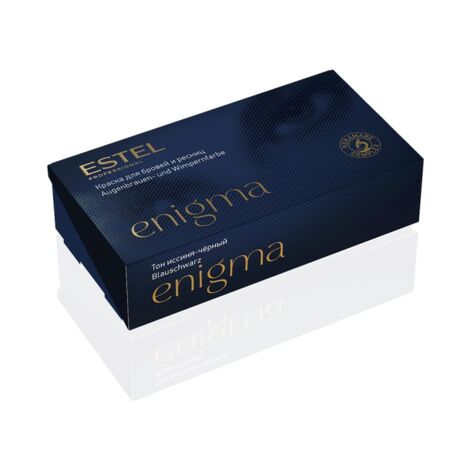 Estel Enigma Краска для бровей и ресниц - Cине/черный