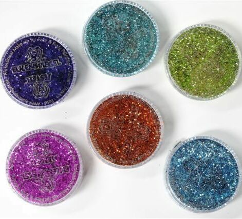 Party Edition, 6x6g. Glitzer