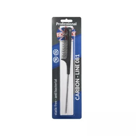 Ronney Professional Carbon Comb Line 081, Hiuskampa