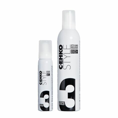 C: EHKO Style Styling Mousse Diamond 3, Мусс для волос сильной фиксации