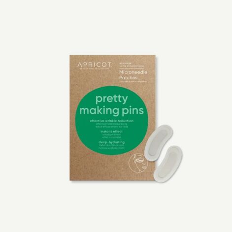 Apricot Microneedle Eye Patches, Mikroneuloilla varustetut ryppylaastarit silmille