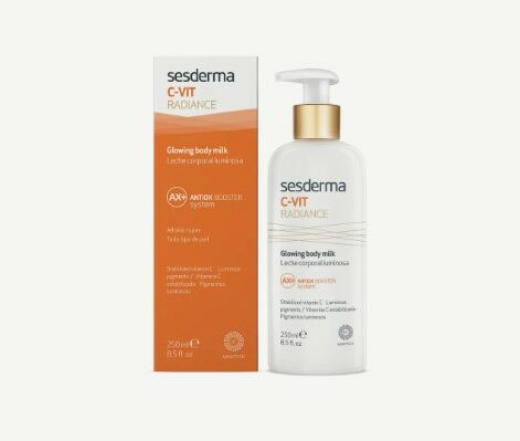 Sesderma C-Vit Antiox Radiance Glowing Body Milk, Emulsionskräm för kroppen med en ljusare effekt
