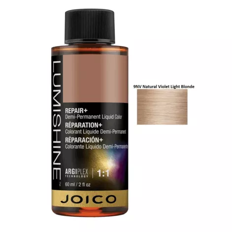 Joico Lumishine Demi-Permanent Liqued Color, Püsivärv  9NV