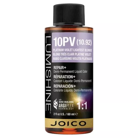 Joico Lumishine Demi-Permanent Liqued Color, Püsivärv   10PV