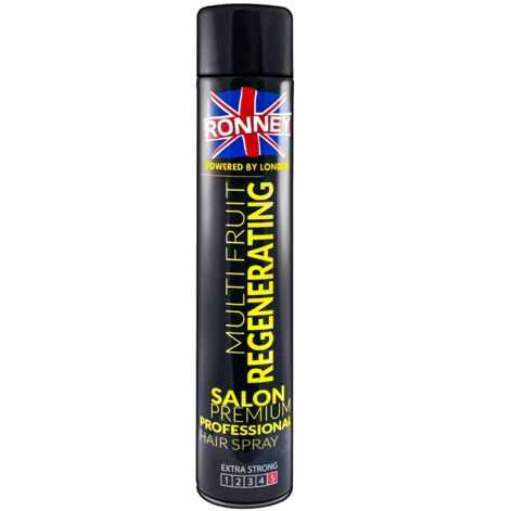RONNEY Hair Spray Multi Fruit REGENERATING,  Восстанавливающий лак для волос