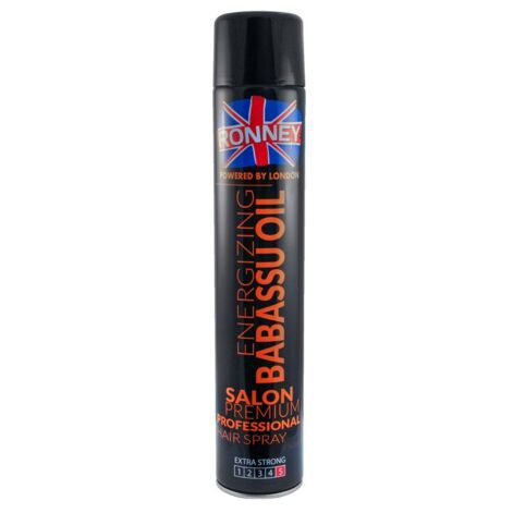 RONNEY Hair Spray Energizing Babassu oil, Energisoiva hiuslakka