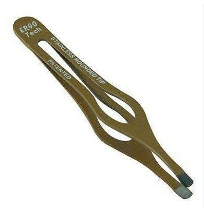 Kiepe Tweezers Ergo Tech Stainless Steel, Kulmakarvojen Pinsetit