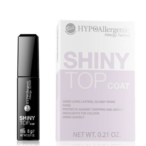 Bell HypoAllergenic Shiny Top Coat, Virskārta