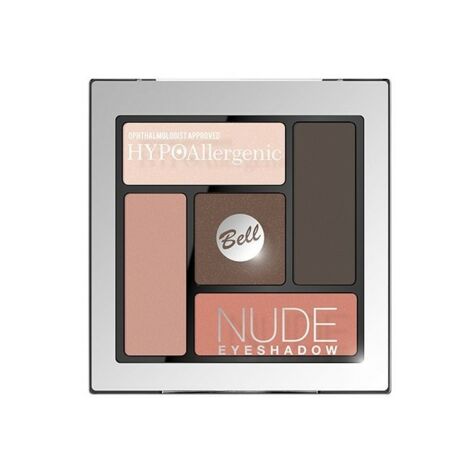Bell HypoAllergenic Eye Shadow Palette, Lauvärvipalett Nude 03