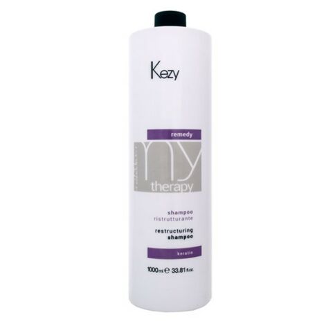 Kezy Remedy My Therapy Restructuring Shampoo, Restrukturizējošs Šampūns Bojātiem Matiem