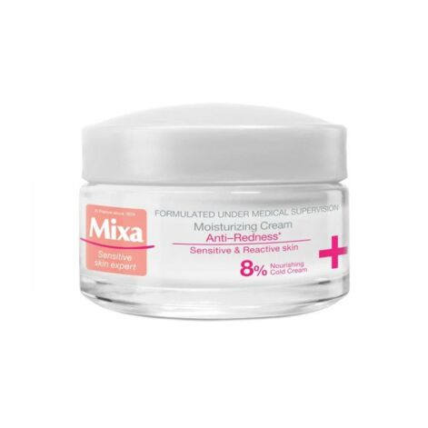 Mixa Anti-Rednedd Moisturizing Cream, Увлажняющий Крем Для Лица