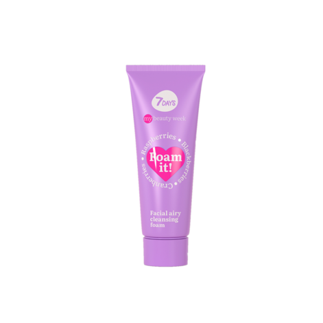 7DAYS My Beauty Week Facial Airy Cleansing Foam, Näopuhastusvaht