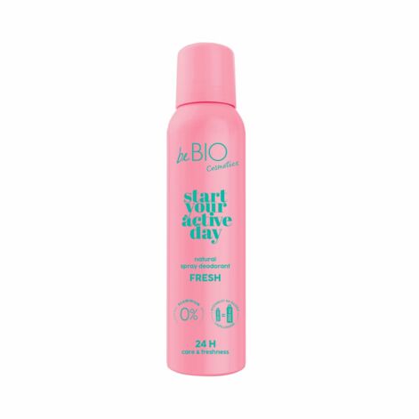beBIO Start Your Active Day Fresh Natural Deodorant Body Spray, дезодорант-спрей