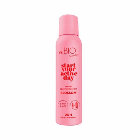 beBIO Start Your Active Day Blossom Natural Deodorant Body Spray, дезодорант-спрей