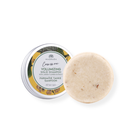 Magrada Linden Flower Solid Shampoo With Nordic Birch Extract, Pärnaõie Tahke Šampoon Kaseekstraktiga