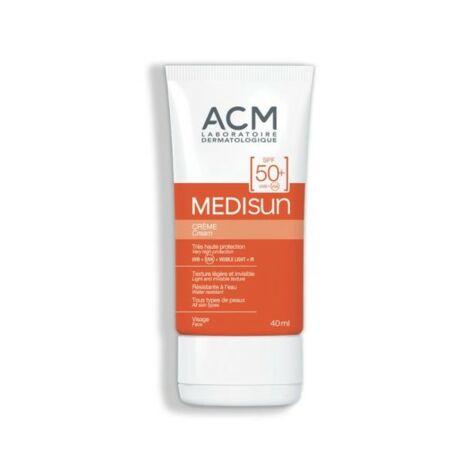 ACM Medisun Medisun Sunscreen Face Cream SPF 50+, Krēms aizsardzībai pret saules stariem