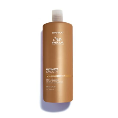 Wella Professionals Ultimate Smooth Shampoo, Šampoon Skvalaani Ja Oomega 9 Rasvhappega