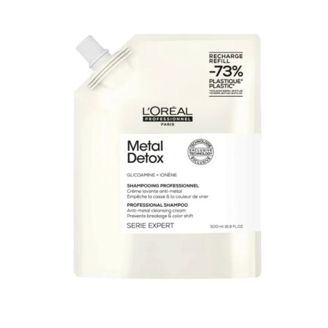 L’oréal Professionnel Metal Detox Shampoo Refill, Anti Metal Detox Shampoo Täydennyspakkaus, Anti Metal Detox Shampoo Refill Pack