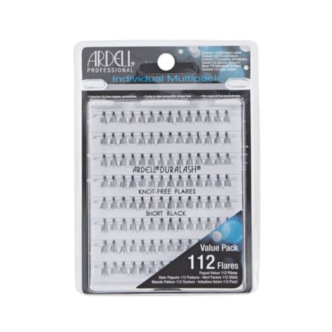 Ardell Individual Lashes Knot-Free Multipack, ресницы короткие черные