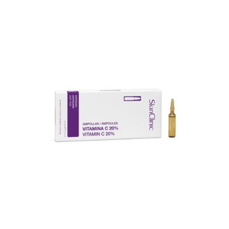 SkinClinic Ampullit C-vitamiini 20%, C-vitamiinia sisältävät ampullit